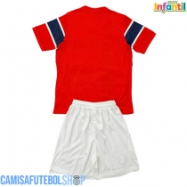 Camisa de time de futebol Noruega Replicas 1º Equipamento Infantil Mundo 2026 Manga Curta (+ Calças curtas)